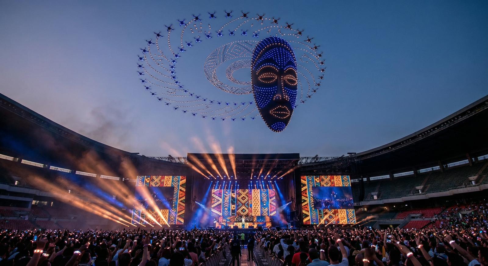 Hologrammes Aériens Grand Format